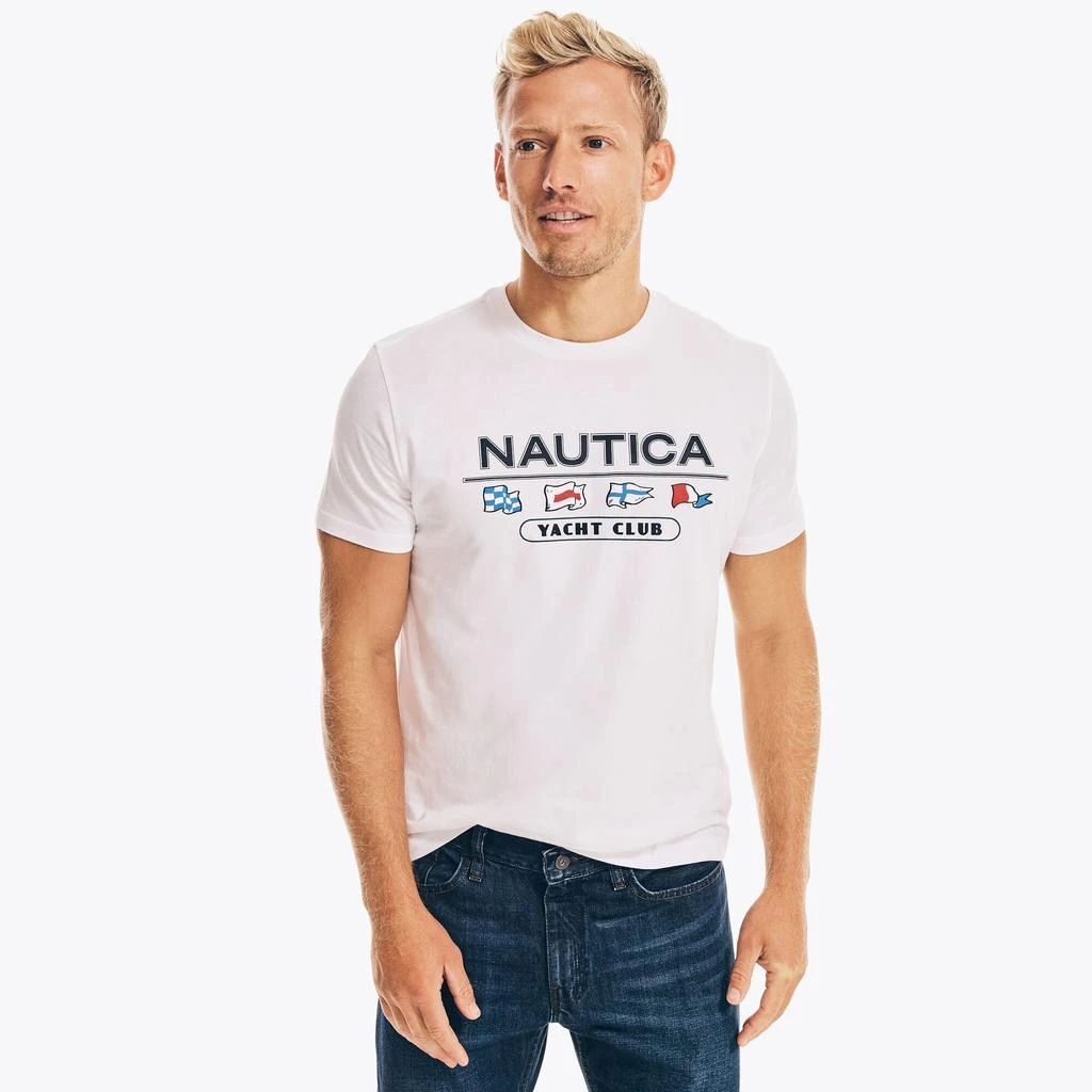 商品Nautica|Nautica Mens Yacht Club Graphic T-Shirt,价格¥72,第1张图片