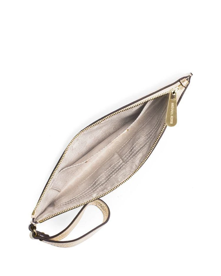 商品Michael Kors|MICHAEL Michael Kors Bedford Metallic Zip Wristlet,价格¥437,第2张图片详细描述