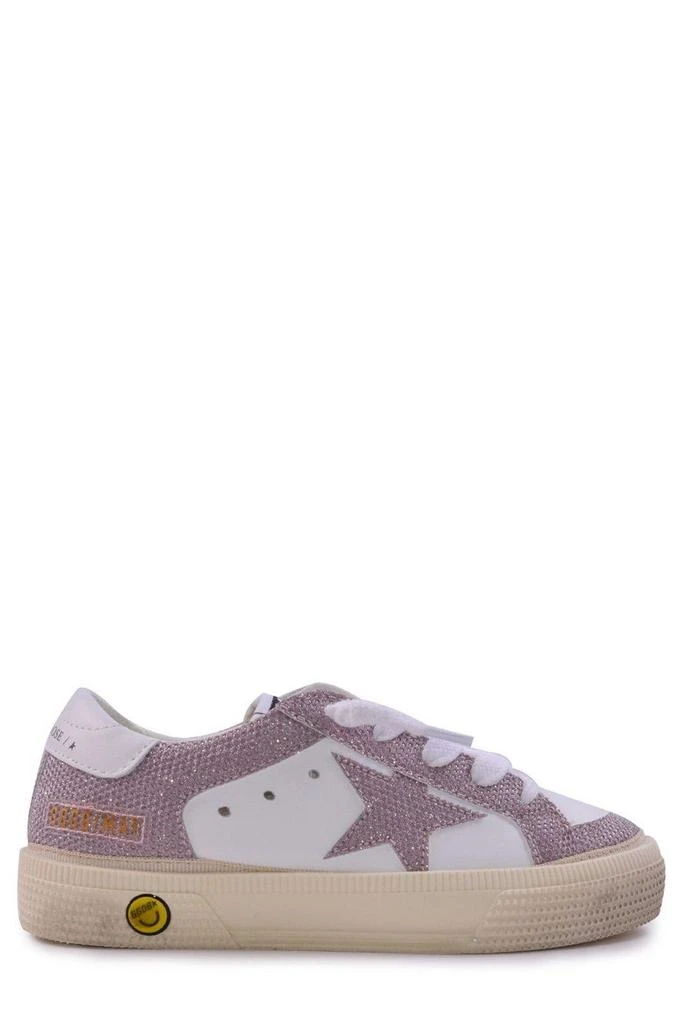 商品Golden Goose|Glitter-detailed Round Toe Sneakers,价格¥1738,第1张图片