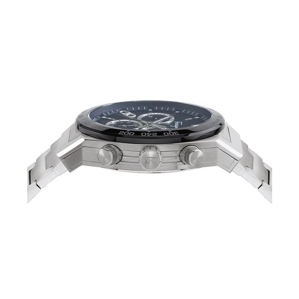 商品Salvatore Ferragamo|Ferragamo Men's Swiss SLX Chronograph Stainless Steel Bracelet Watch 43mm,价格¥8910,第4张图片详细描述