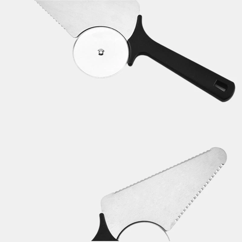 商品Vigor|Pizza Cutter And Server Slicer Super Sharp Stainless Steel Wheel Blade 1 PACK,价格¥114,第2张图片详细描述