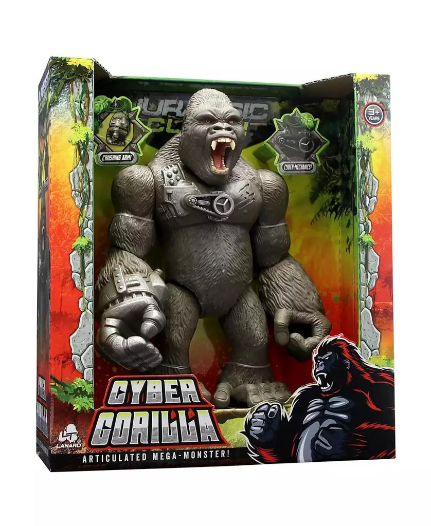 商品Lanard|Jurassic Cyber Gorilla Articulated Action Figure,价格¥196,第3张图片详细描述