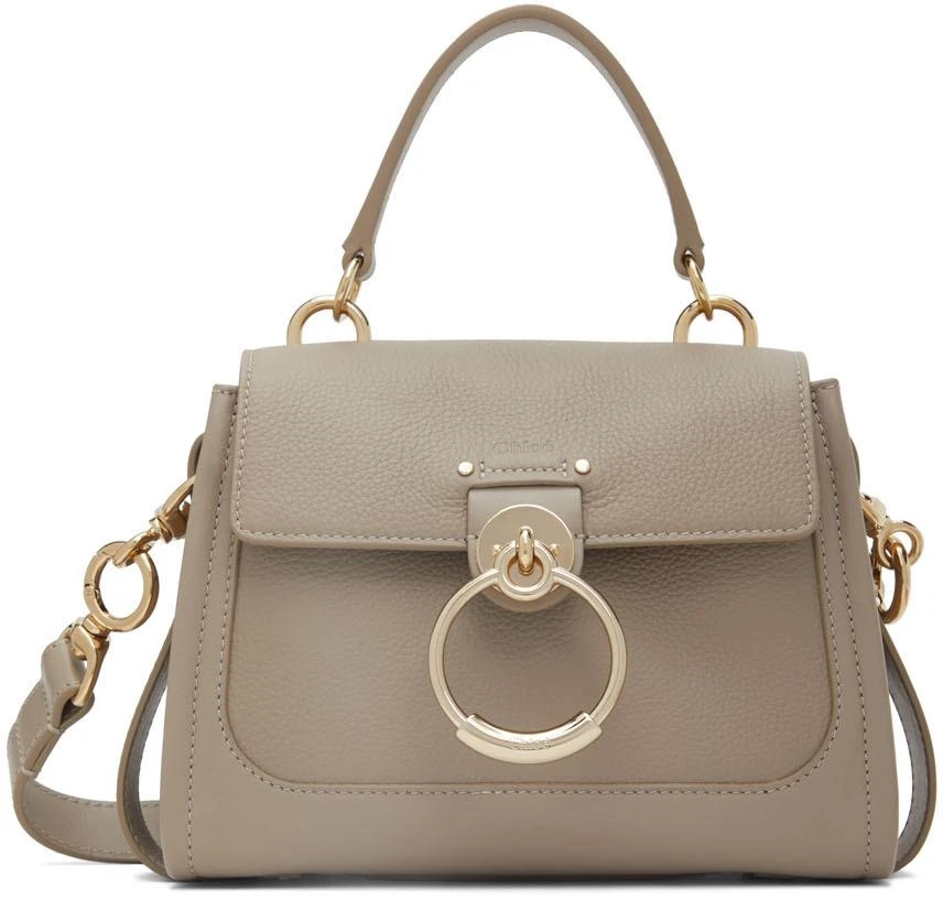 商品Chloé|Taupe Mini Tess Day Bag,价格¥10871,第1张图片