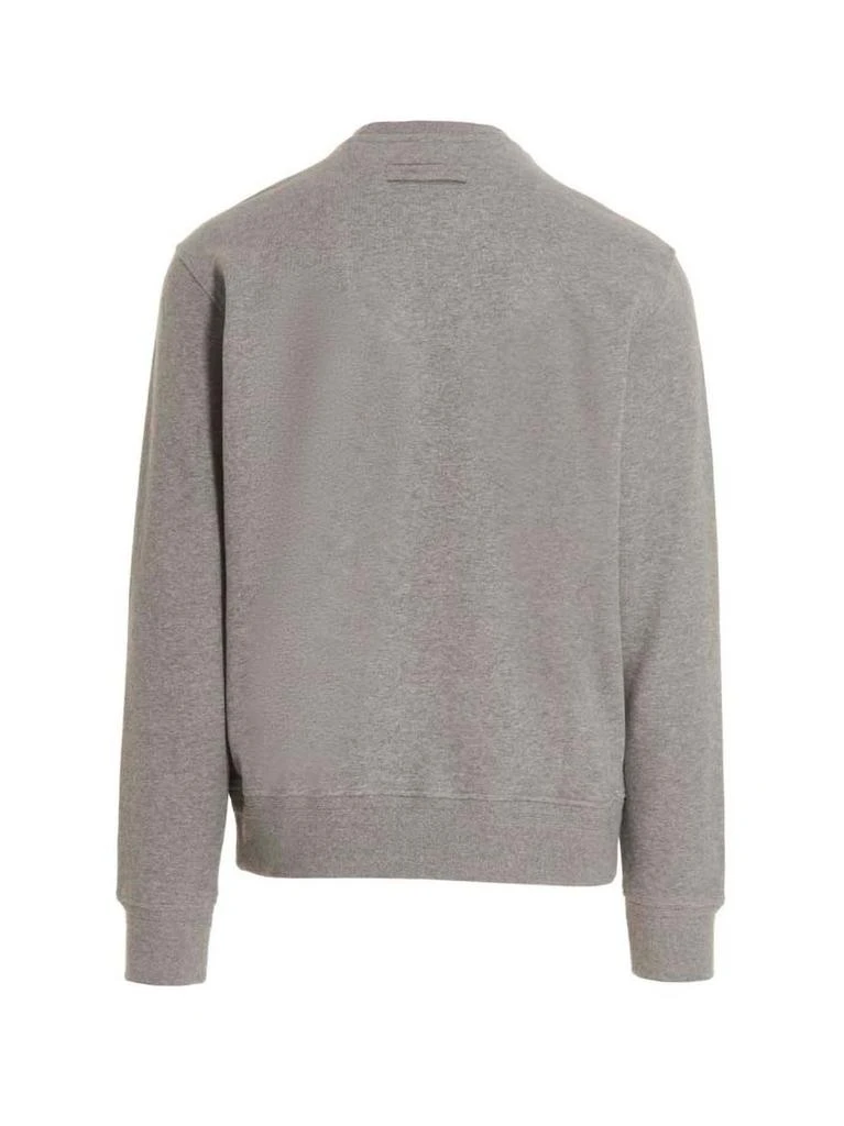 商品Zegna|Ermenegildo Zegna Logo-Printed Crewneck Sweatshirt,价格¥2347,第2张图片详细描述