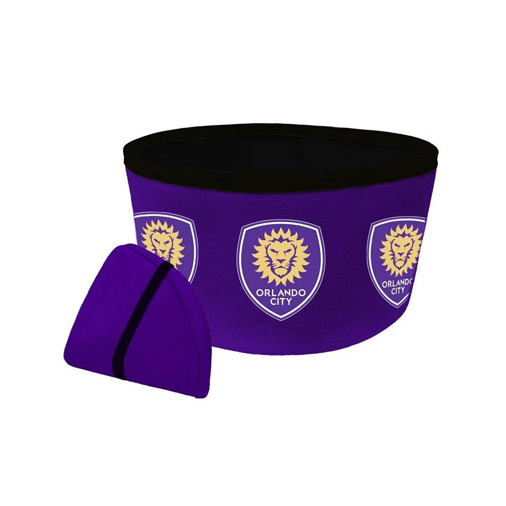 商品All Star Dogs|Orlando City Sc Collapsible Travel Dog Bowl,价格¥149,第1张图片