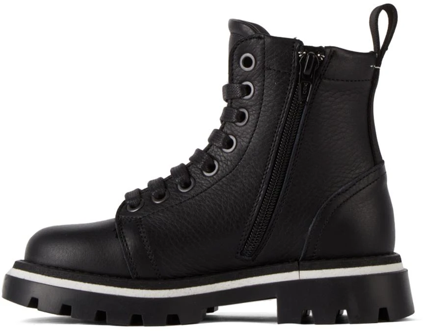 商品MAISON MARGIELA|Kids Black Logo Boots,价格¥753,第3张图片详细描述