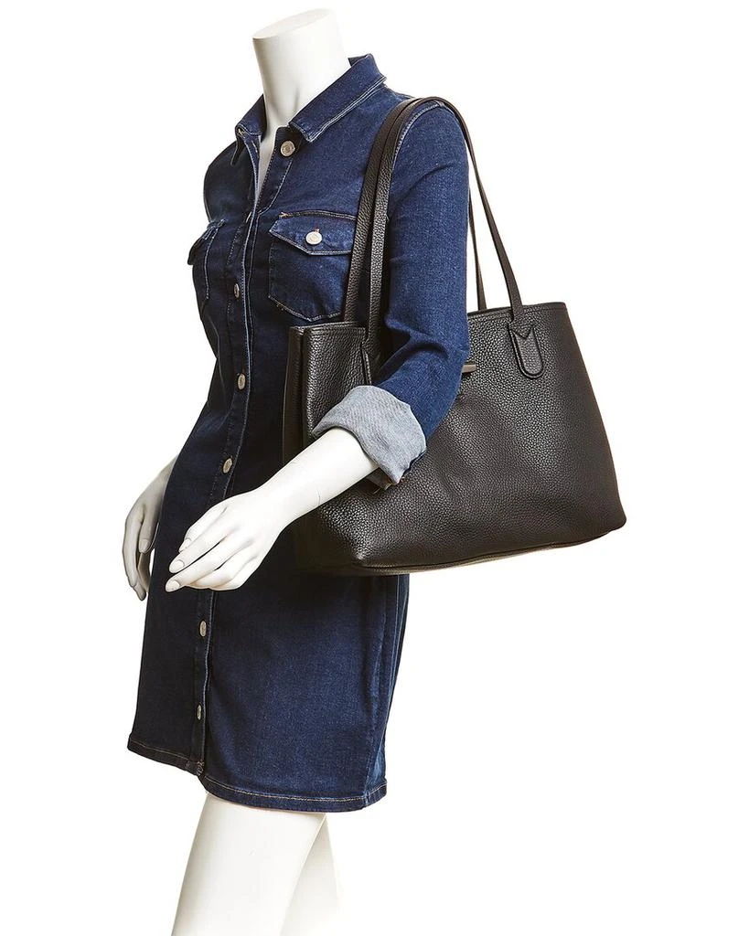 商品Longchamp|Roseau Medium Leather Tote,价格¥3916,第3张图片详细描述