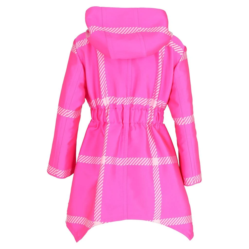 商品[二手商品] Fendi|Pop Tartan Raincoat with Hood in Pink Polyester,价格¥21655,第3张图片详细描述