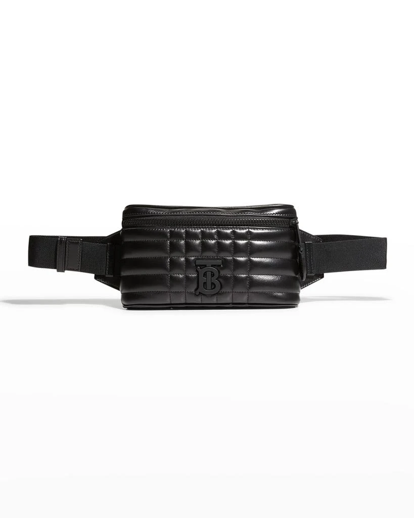 商品Burberry|Men's Quilted Lambskin Cube Bum Belt Bag,价格¥4879,第1张图片