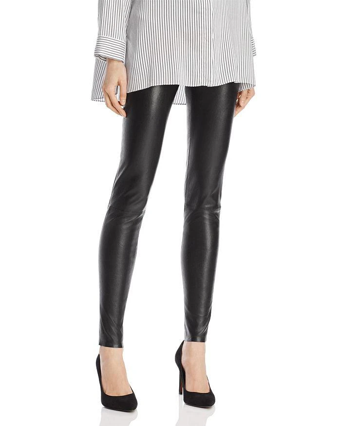 商品Alice + Olivia|Zip Front Leather Leggings,价格¥5962,第3张图片详细描述