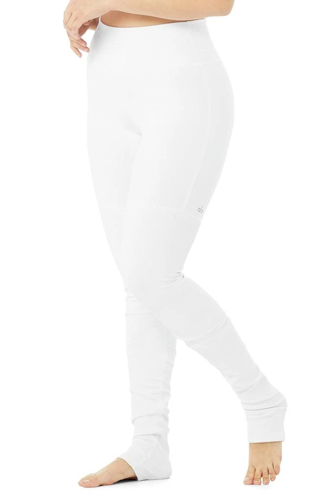 High-Waist Goddess Legging - White/White 商品