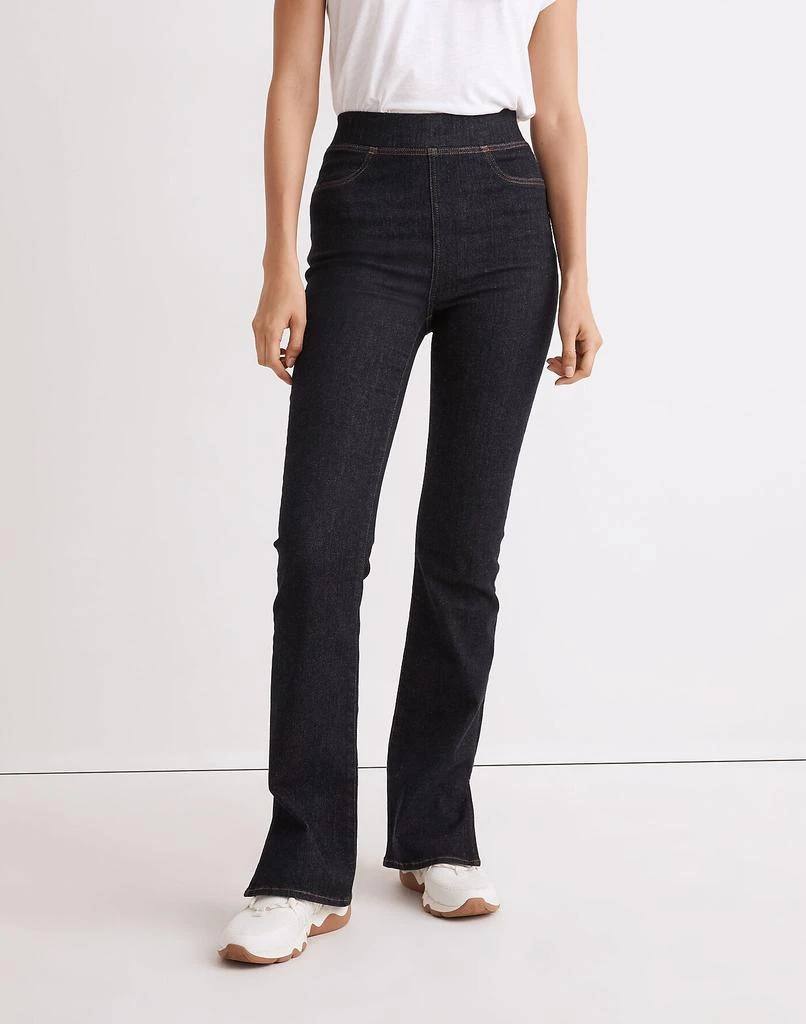 商品Madewell|Pull-On Skinny Flare Jeans in Havenley Wash,价格¥188,第4张图片详细描述
