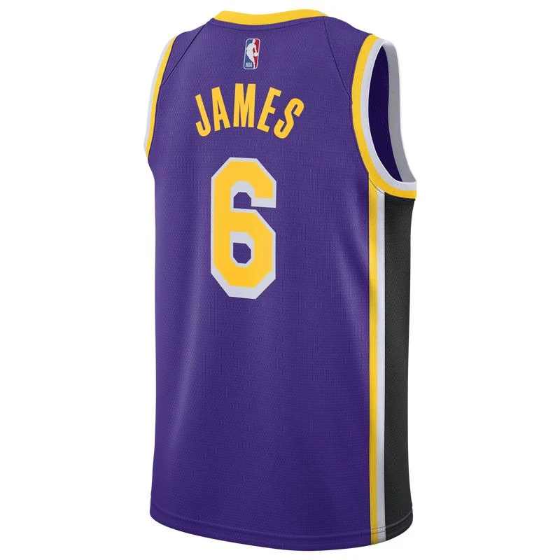 商品Jordan|男款 NBA球迷版球衣 詹姆斯新6号 字母哥 伦纳德 欧文 约基奇等,价格¥820,第2张图片详细描述
