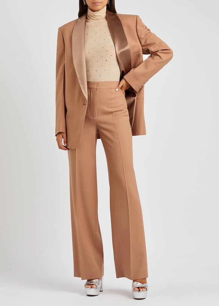 商品Stella McCartney|Caramel wool twill blazer,价格¥3841,第4张图片详细描述