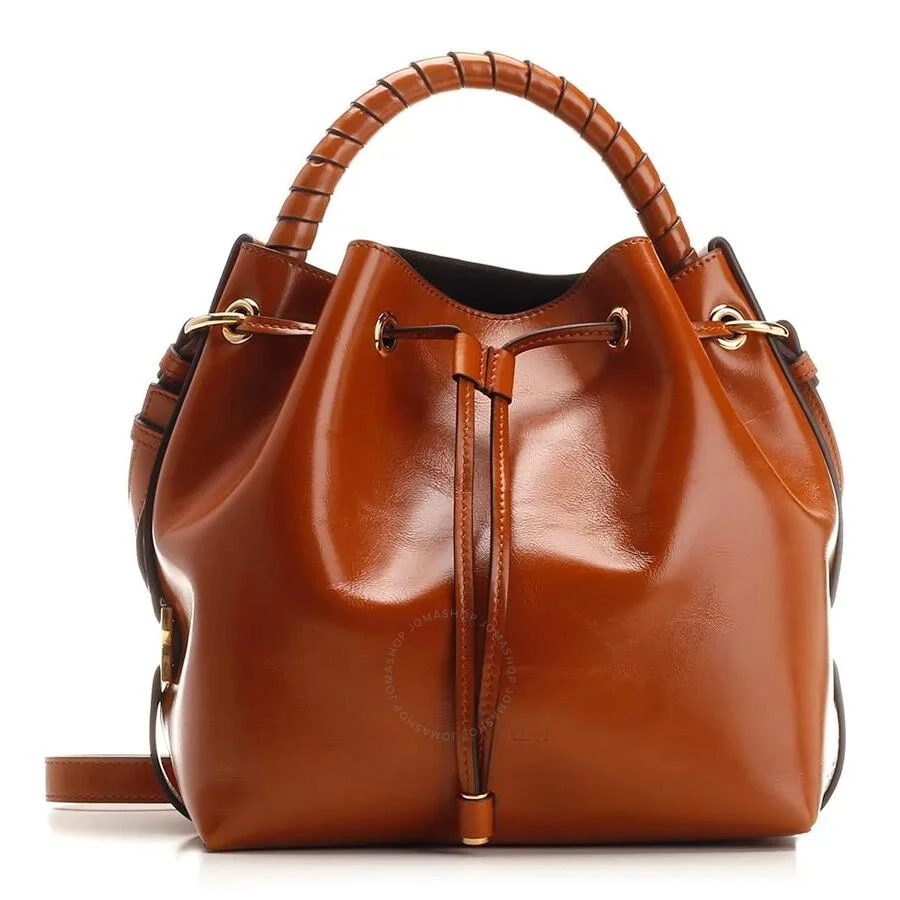 商品Chloé|Marcie Leather Bucket Bag,价格¥6656,第1张图片