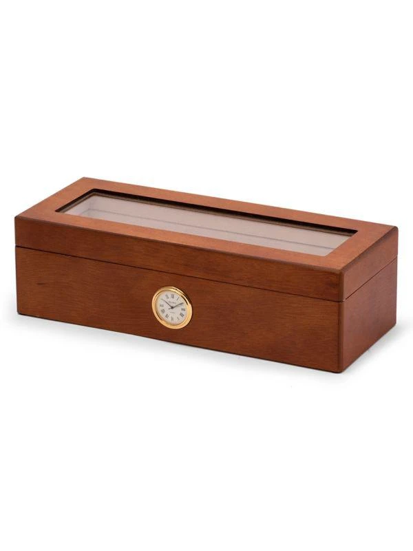 商品Bey-Berk|Cherry All-In-Time 4 Watch Box,价格¥617,第2张图片详细描述