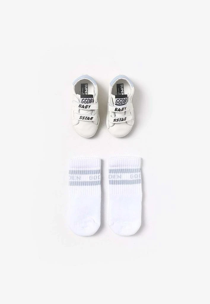 商品Golden Goose DB Kids|Baby School Set Socks and Sneakers,价格¥2418,第1张图片