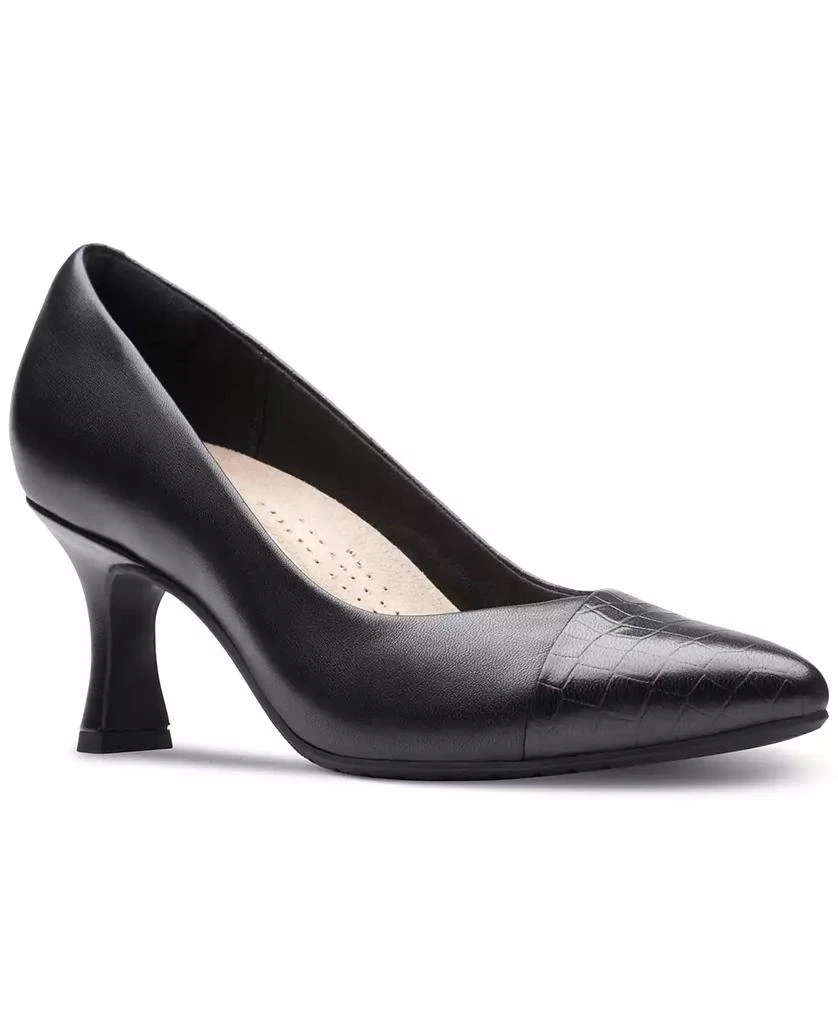 商品Clarks|Women's Kataleyna Rose Mixed-Media Comfort Pumps,价格¥445,第1张图片