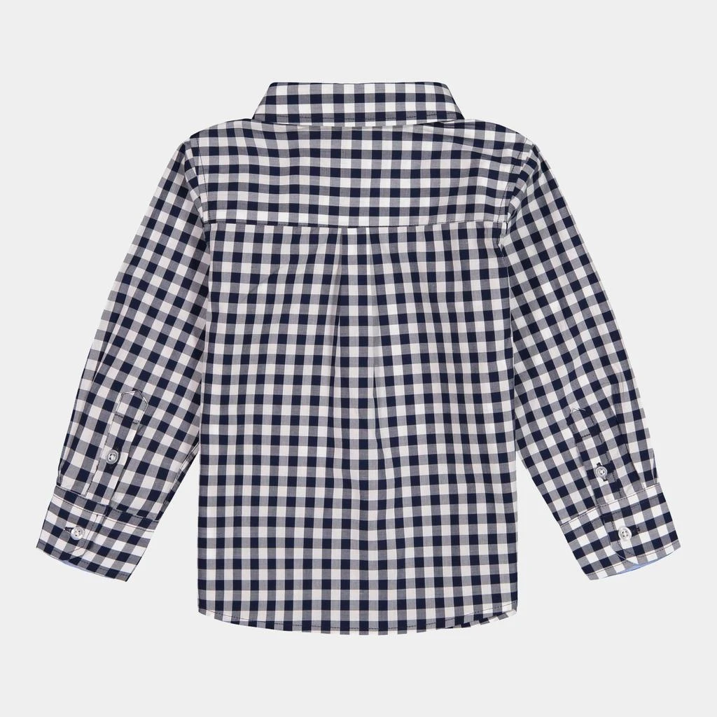 商品Andy & Evan|Boys Gingham Button Down Shirt,价格¥77,第3张图片详细描述