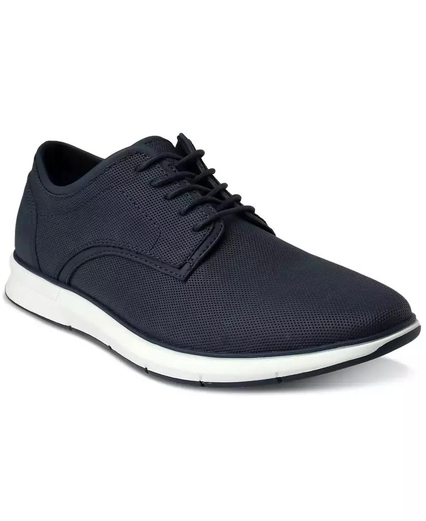 商品Alfani|Men's Dalton Textured Faux-Leather Lace-Up Sneakers, Created for Macy's,价格¥452,第1张图片