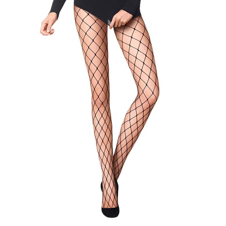 商品Wolford|Wolford Ladies Black Kaylee Tights, Size X-Small,价格¥77,第1张图片