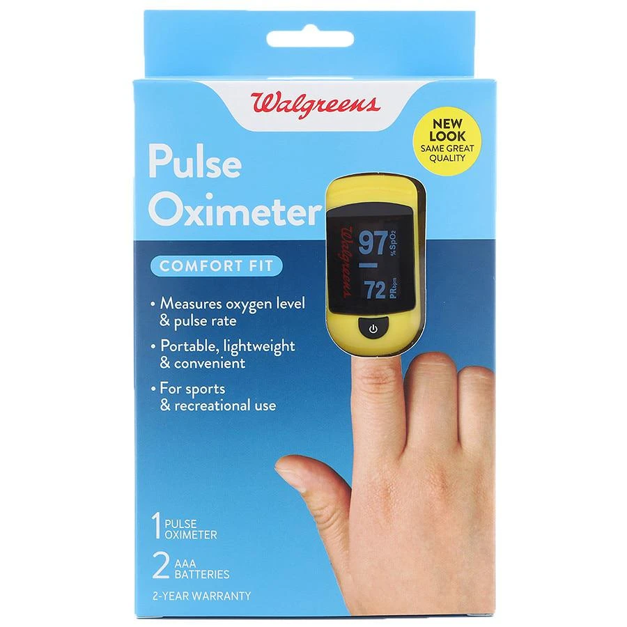 商品Walgreens|Fingertip Pulse Oximeter,价格¥376,第1张图片