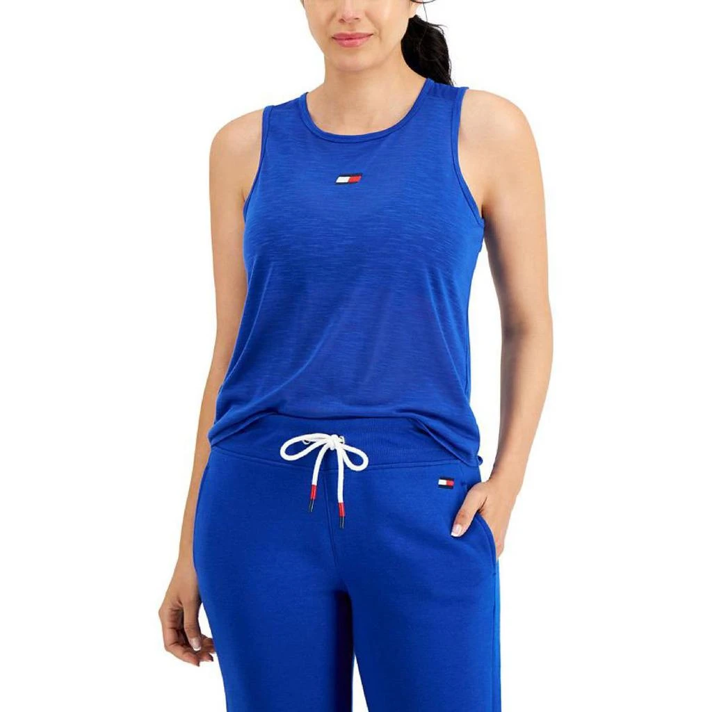 商品Tommy Hilfiger|Tommy Hilfiger Sport Womens Fitness Work Out Tank Top,价格¥77,第2张图片详细描述