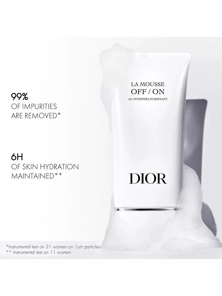 商品Dior|La Mousse OFF/ON Foaming Face Cleanser,价格¥390,第3张图片详细描述