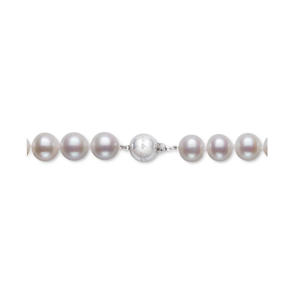 Cultured Freshwater Pearl (11-1/2 - 12-1/2mm) 17" Collar Necklace商品第3张图片规格展示