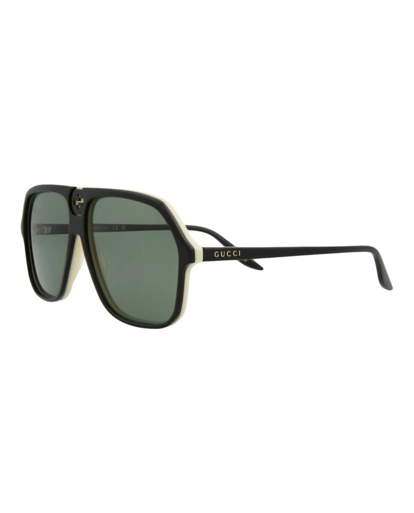 商品Gucci|Aviator-Frame Acetate Sunglasses,价格¥1217,第2张图片详细描述