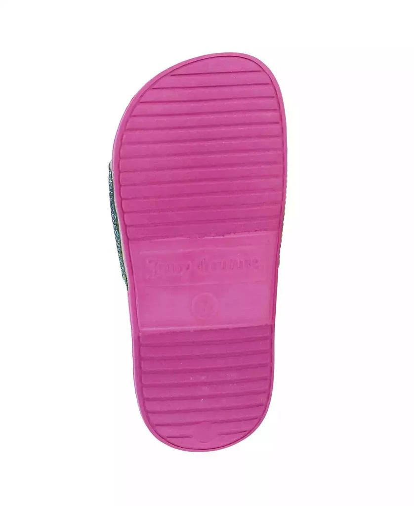 商品Juicy Couture|Toddler Girls Lil Rosemead Slides,价格¥85,第3张图片详细描述