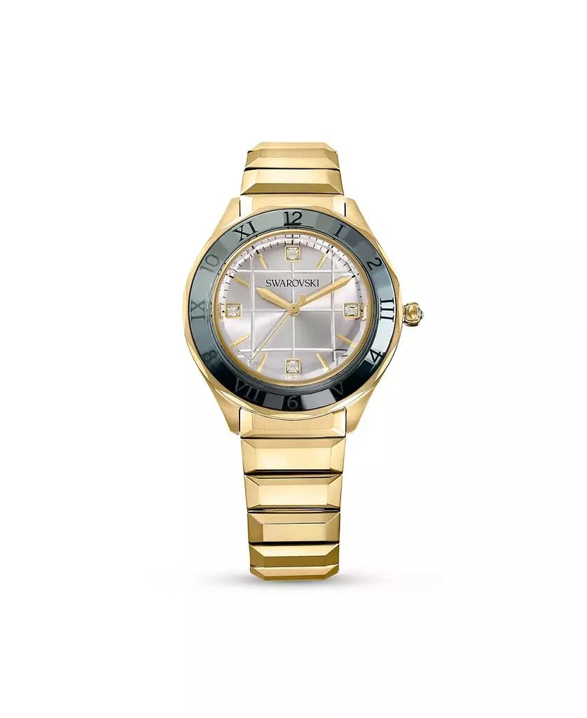 商品Swarovski|Women's Quartz Gold Metal Watch, Swiss Made 37mm,价格¥2772,第1张图片