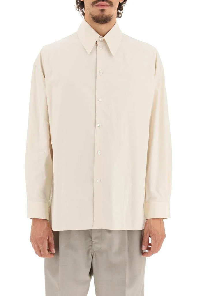 商品Lemaire|Lemaire Organic Cotton Poplin Twisted Shirt,价格¥2016,第2张图片详细描述