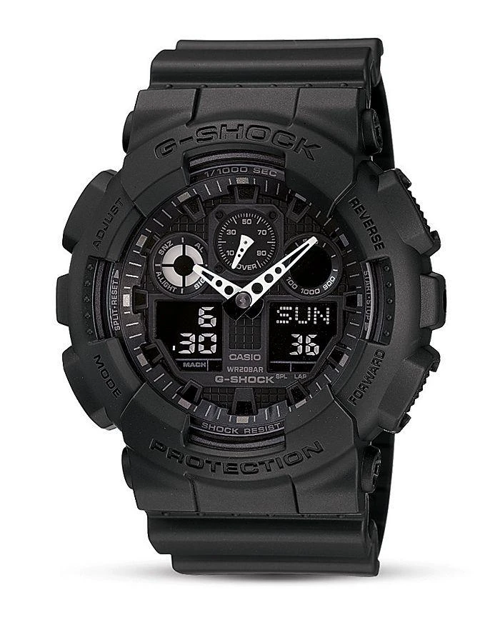 商品G-Shock|G Shock Oversized Analog/Digital Combo Watch, 55 x 51 mm 腕表,价格¥819,第1张图片详细描述