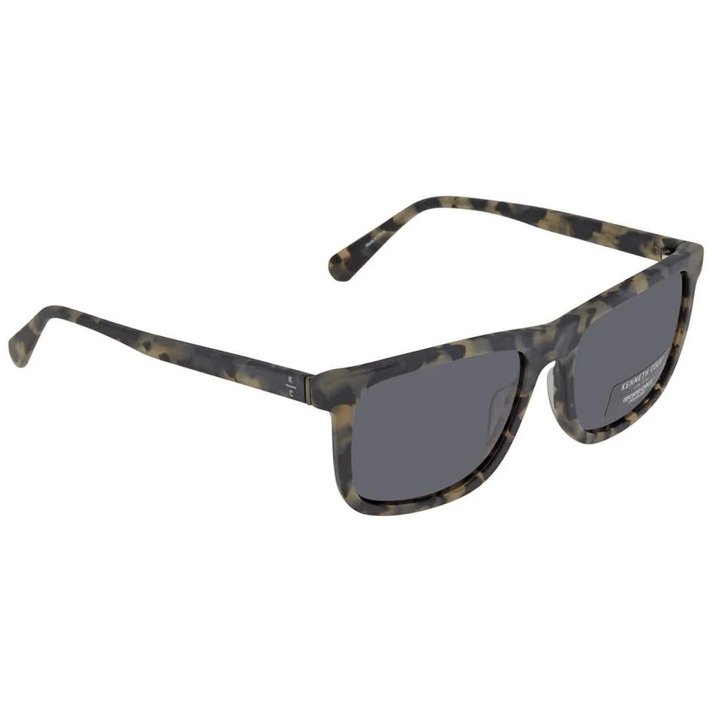 商品Kenneth Cole|Smoke Polarized Rectangular Men's Sunglasses KC7253 98D 59,价格¥185,第1张图片