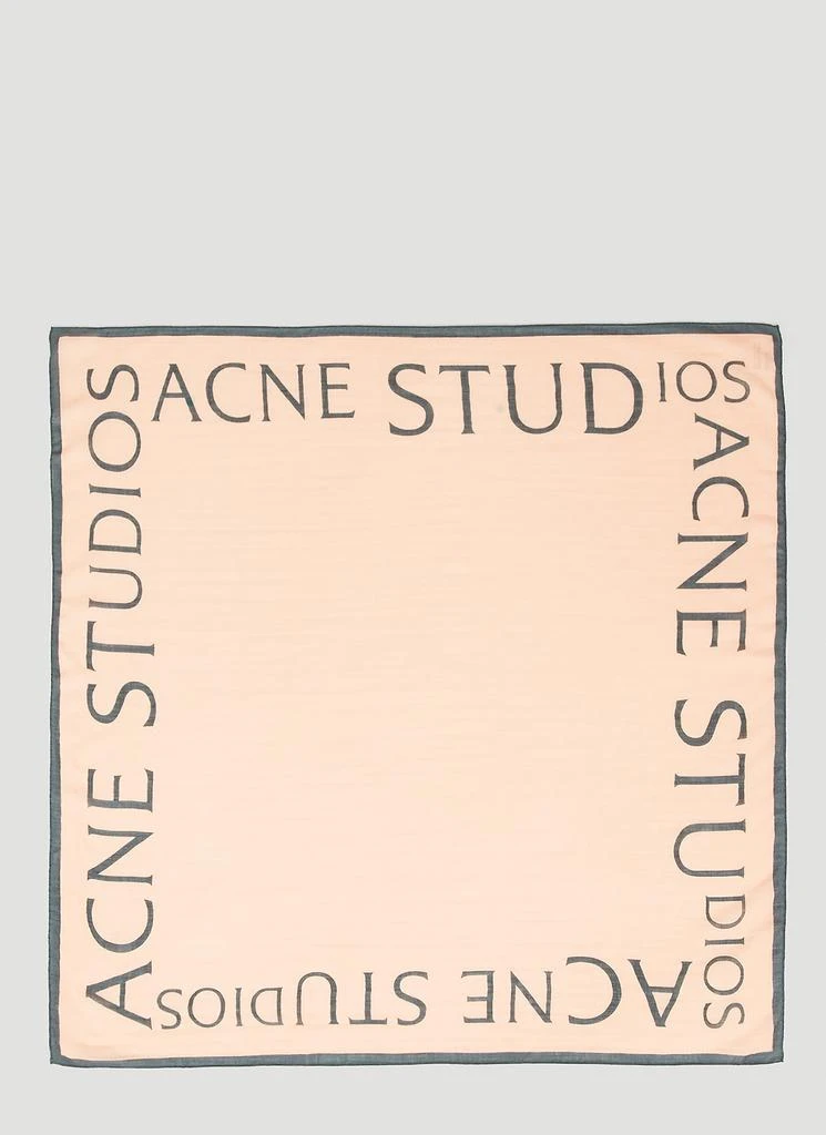 商品Acne Studios|Logo Wool Square Scarf,价格¥1003,第1张图片