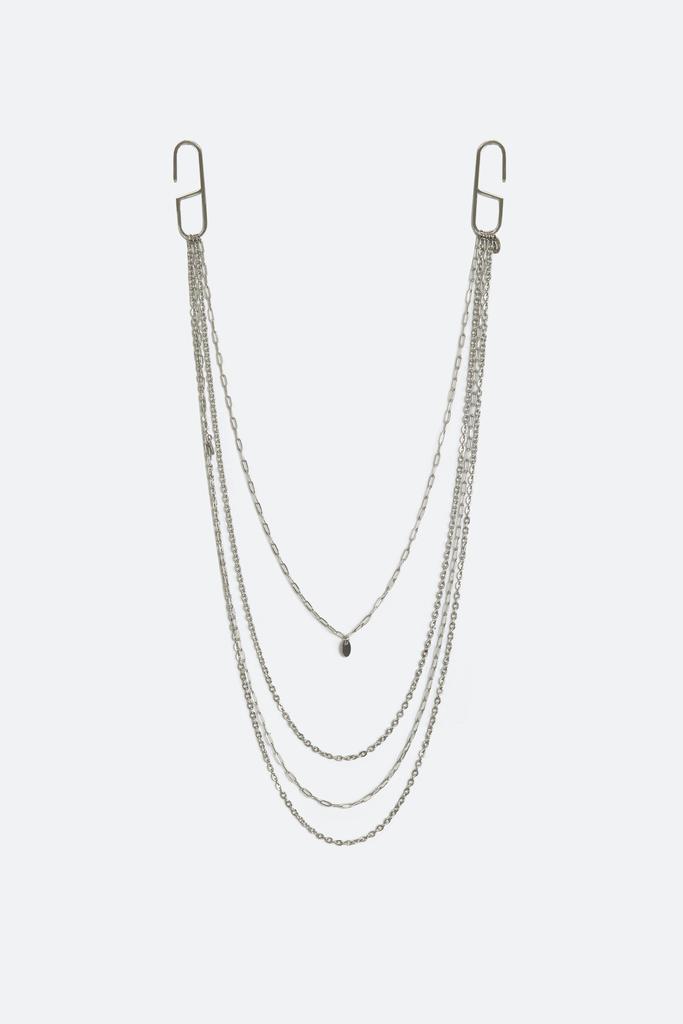 商品MNML|A9 Quad Chain - Silver,价格¥209,第1张图片