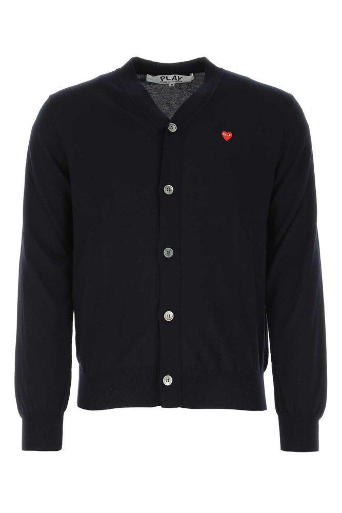 商品Comme des Garcons|Comme des Garçons Play V-Neck Knit Cardigan,价格¥2923,第1张图片