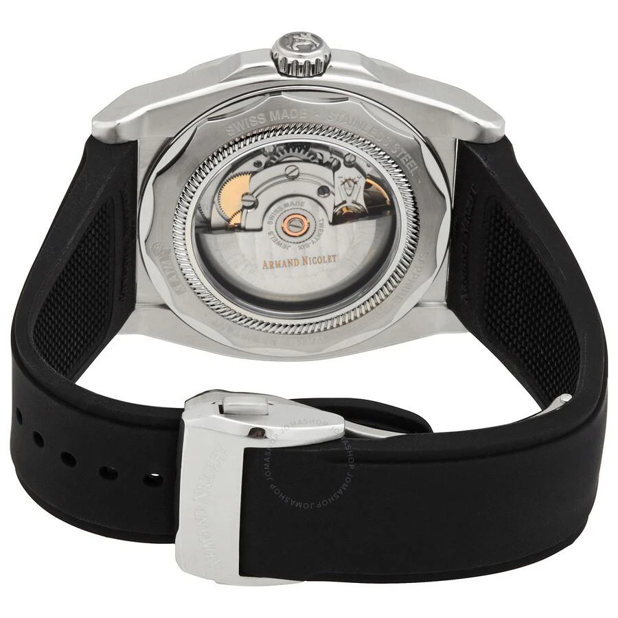 商品Armand Nicolet|JH9 Automatic Black Dial Men's Watch A660HAA-NO-GG4710N,价格¥5012,第3张图片详细描述