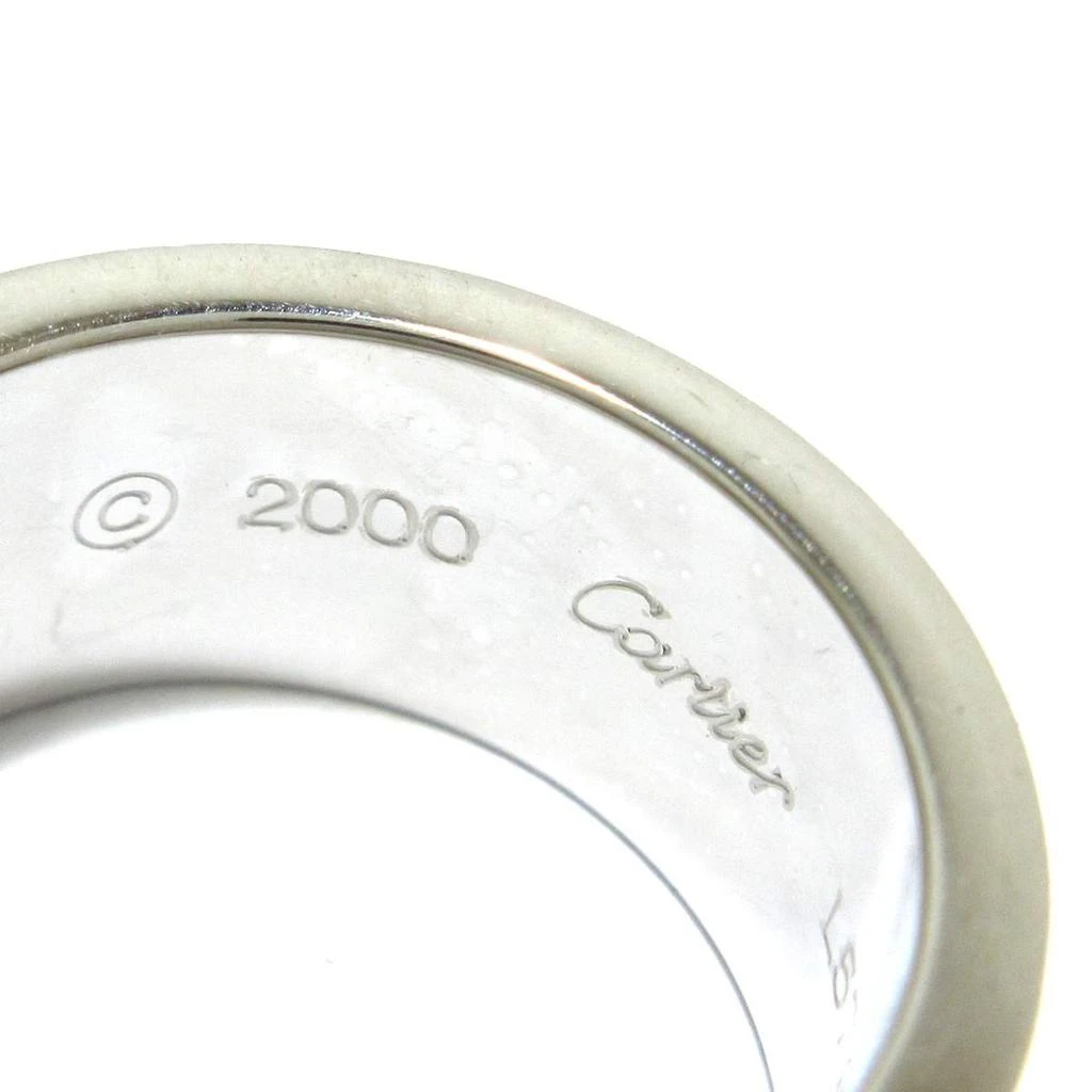 商品[二手商品] Cartier|Cartier Vintage Double C 18K White Gold Ring EU 46,价格¥8055,第5张图片详细描述