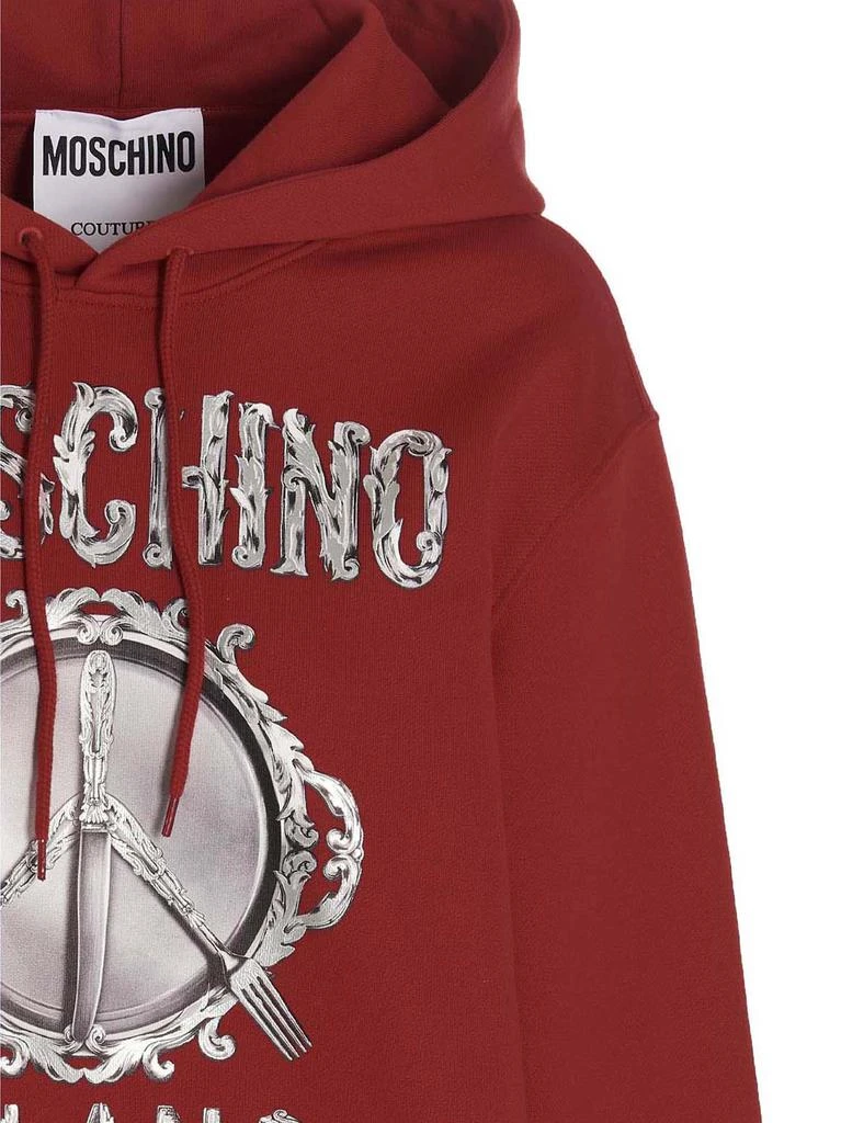 商品Moschino|Front print hoodie,价格¥2067,第3张图片详细描述