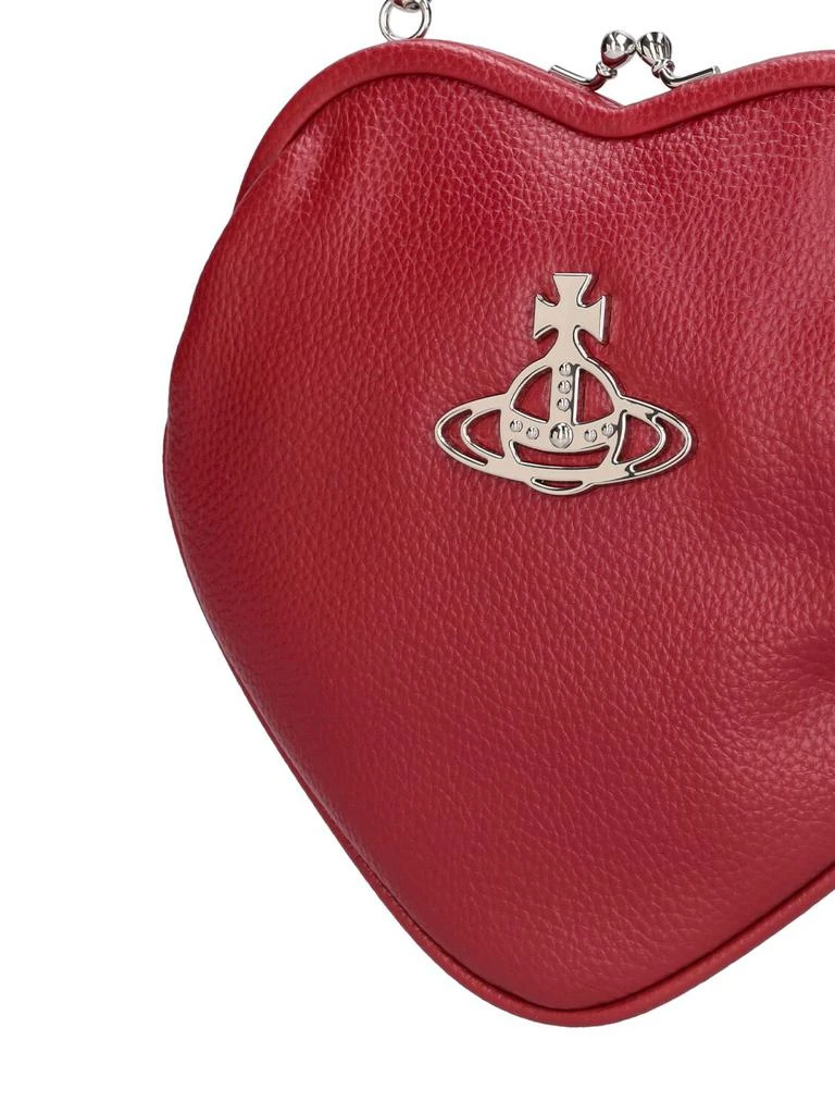 商品Vivienne Westwood|Belle Heart Frame Faux Leather Bag,价格¥2742,第4张图片详细描述