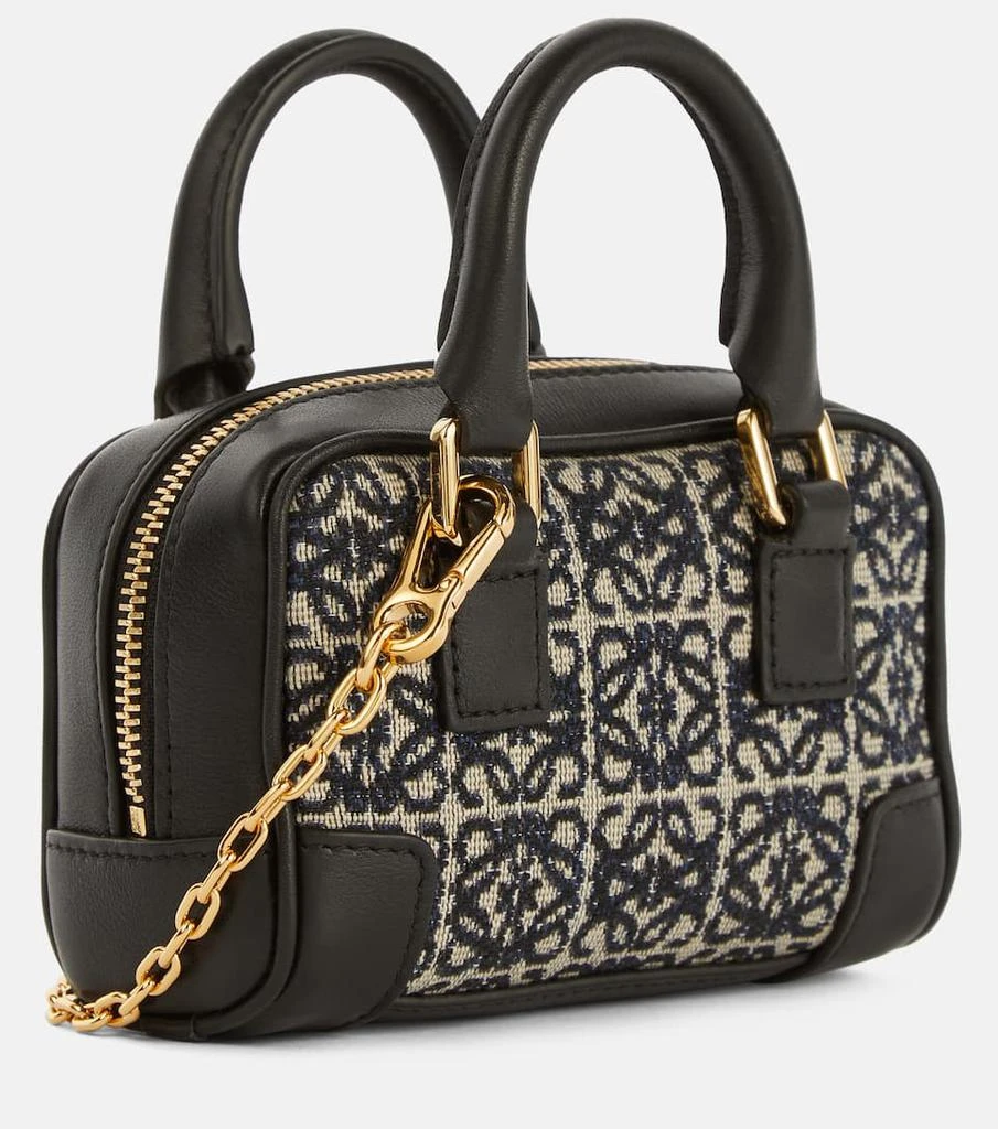 商品Loewe|Amazona Nano jacquard and leather tote,价格¥8504,第4张图片详细描述
