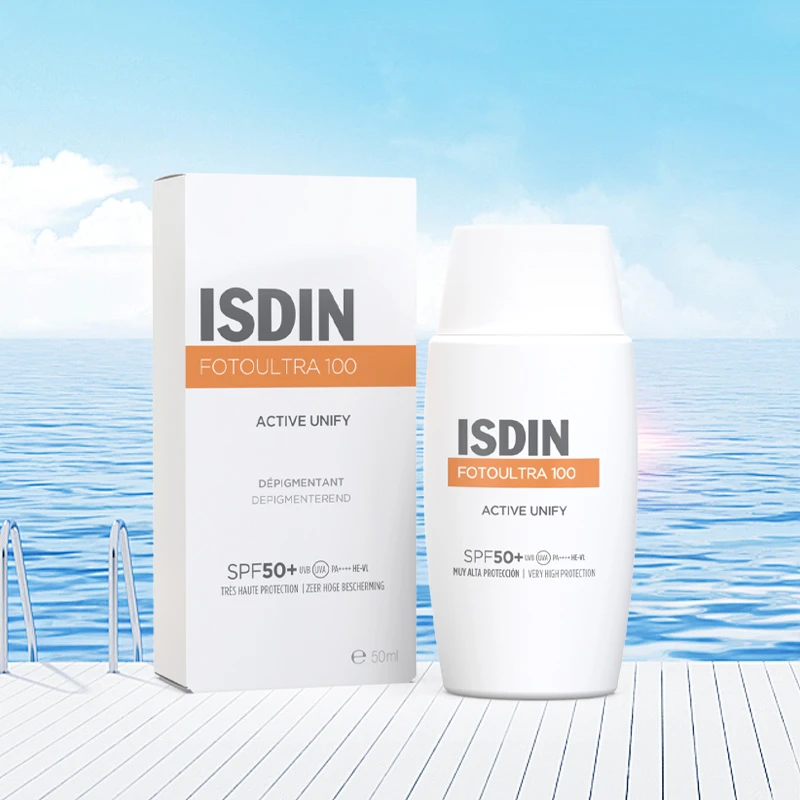 Isdin怡思丁水感亮肤防晒液50ml SPF50+ 商品