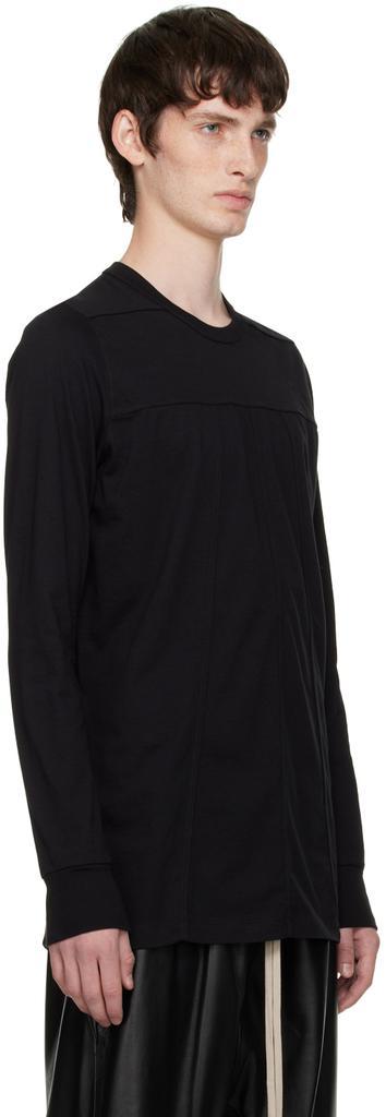 商品Rick Owens|Black Grid Level Long Sleeve T-Shirt,价格¥2249,第4张图片详细描述