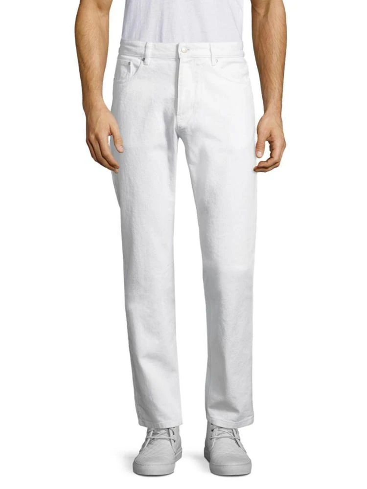 商品AMI|Ami Fit White Jeans,价格¥1707,第1张图片