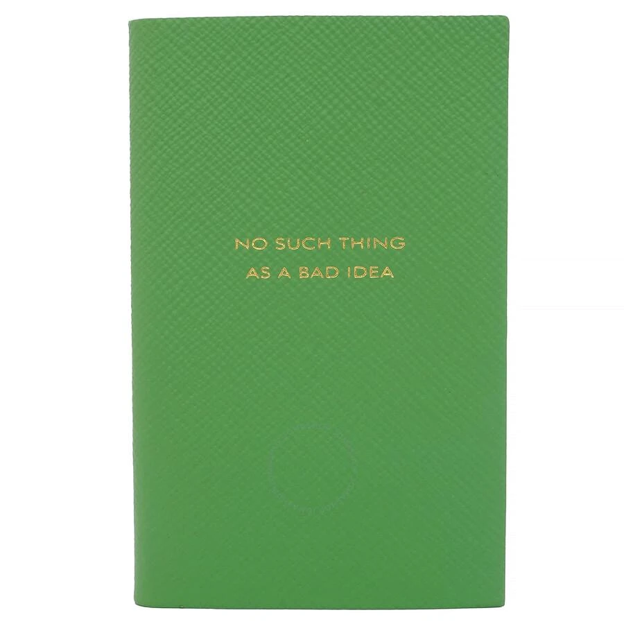 商品SMYTHSON|No Such Thing As A Bad Idea Notebook In Emerald,价格¥113,第1张图片