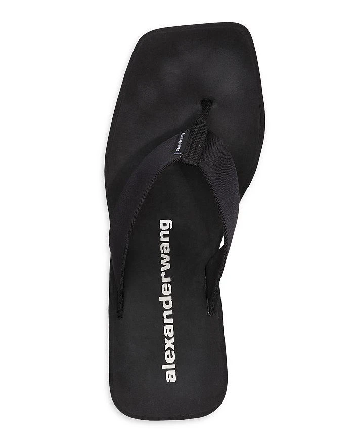 商品Alexander Wang|Women's Wedge Flip Flop Sandals,价格¥1390,第4张图片详细描述