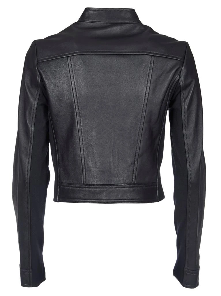 商品Michael Kors|Michael Michael Kors Cropped Leather Biker Jacket,价格¥4535,第2张图片详细描述