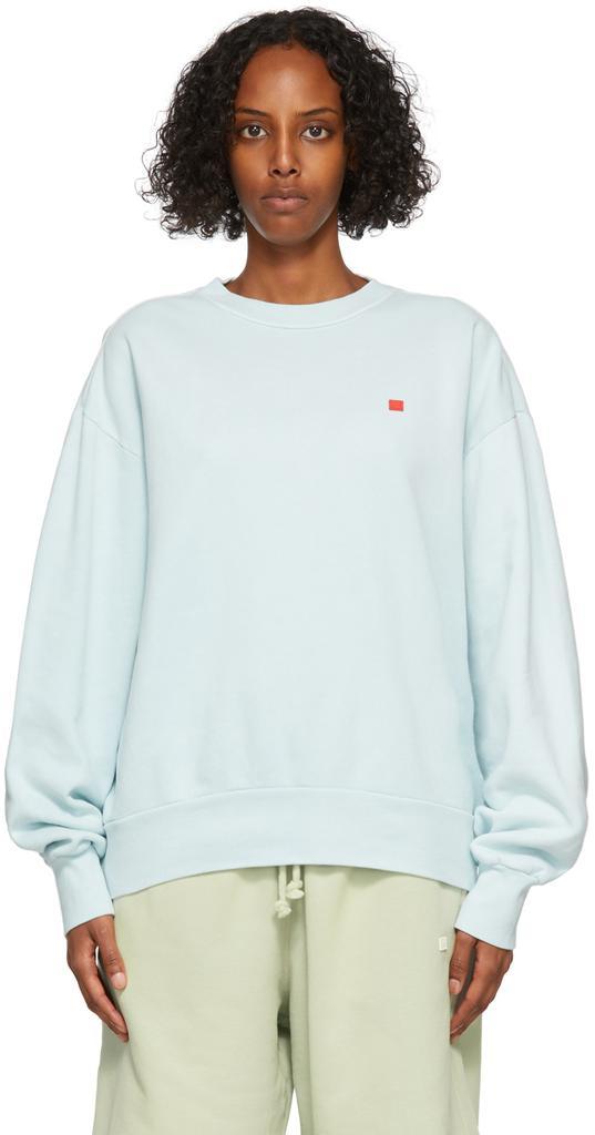 商品Acne Studios|Blue Tiny Patch Sweatshirt,价格¥2397,第1张图片